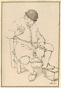 Seated Peasant with Jug