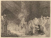 The Presentation in the Temple: Oblong Print