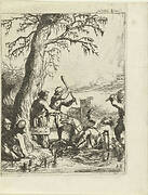 Graaf Willem II zakt bij Hoogwoud door het ijs, 1256