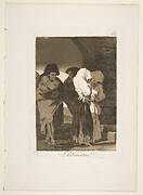 Plate 22 from 'Los Caprichos': Poor little girls! (Pobrecitas!)
