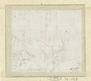 Schetsblad met twee staande figuren