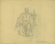 Study for Mosaic, Wisconsin State Capitol, "Government"