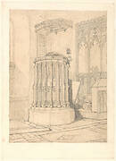 Pulpit in South Burlingham Church, Norfolk