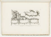 Partie des Ornées de la Carte Chronologique du Roy faite en 1733 [Part of the Ornamentation of the 1733 Chronology (Old Testament) for the King], pl. 35 in Oeuvre de Juste Aurele Meissonnier