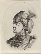 Young Moor in a Feathered Turban, Turned to the Left