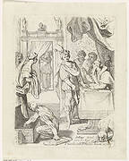 De verloren zoon ontvangt zijn erfdeel