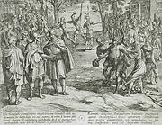 The Romans Paying Off Dutch Old Men for the Services of Young Ones