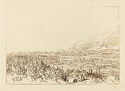 Chain of Alps from Grenoble to Chamberi