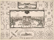 Carrousel executé à Florence pour le mariage du grand-duc Ferdinand II