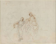 The Flight into Egypt [verso]
