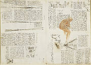 Recto: Studies of optics and men in action. Verso: Studies of optics