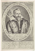 Portret van Dominicus Baudius