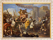 Alessandro Farnese carried in triumph at Maestricht