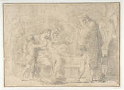 The Royal Family of Troy Mourning the Death of Hector