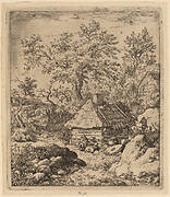 Landscape with Millstone near a Cask