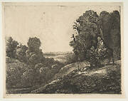 Flight into Egypt: Altered from Tobias and the Angel by Hercules Segers