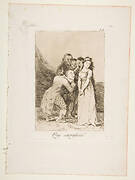 Plate 14 from 'Los Caprichos': What a sacrifice! (Que sacrificio!)