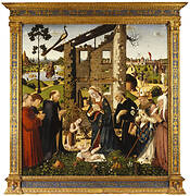 The Adoration of the Child with Saints and Donors