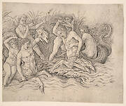 Battle of the Sea-Gods [right side]