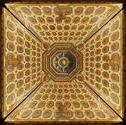 The ceiling of the Cupola Room, Kensington Palace