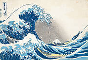 The Great Wave off the Coast of Kanagawa, from the series Thirty-six Views of Mt.Fuji