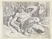 Blindmaking van Polyphemus