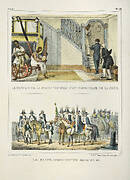 Minister's Uniforms - A chamberlain, an Imperial Guard Officer And a footman following the Emperor.