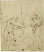 Venere con Amore nella fucina di Vulcano