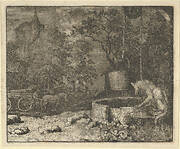 Renard Plays Another Trick on the She-Wolf from Hendrick van Alcmar's Renard The Fox