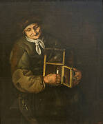 Old Woman with a Lamp