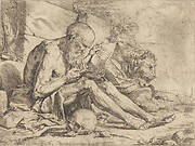 Saint Jerome Reading