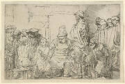 Christ Seated Disputing with the Doctors