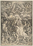 The Virgin Surrounded by Many Angels