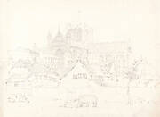 Winchester Cathedral, Hampshire, from the North-East