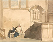 Errand Boy Asleep in a Church