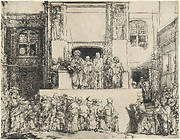 Christ Presented to the People: Oblong Plate