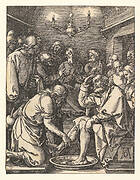 Christ Washing the Feet of the Disciples, from The Small Passion