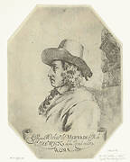 Portret van Matthijs van der Merwede, heer van Clootwijk