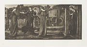 The Mill. From the portfolio: The Work of E. Burne-Jones.