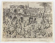 Ice Skating before the Gate of St. George