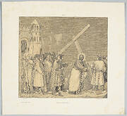 Christ bearing his cross