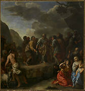 Jethro advising Moses