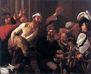 Christ Driving the Money Changers from the Temple