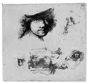 Self-Portrait with Various Studies