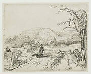 Landscape with Sportsman and Dogs (‘Het jagertje’)