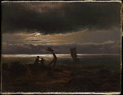 Mother and Child by the Sea