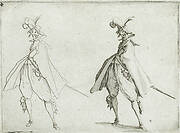 Man in a Large Cloak, Seen from the Front