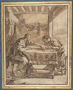 St. Paul Dictating at Ephesus