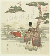 Ôe no Takachika, een voorbeeld uit Een bloemlezing van gehoorde dingen, heden en verleden