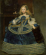 Infanta Margarita Teresa in a Blue Dress
